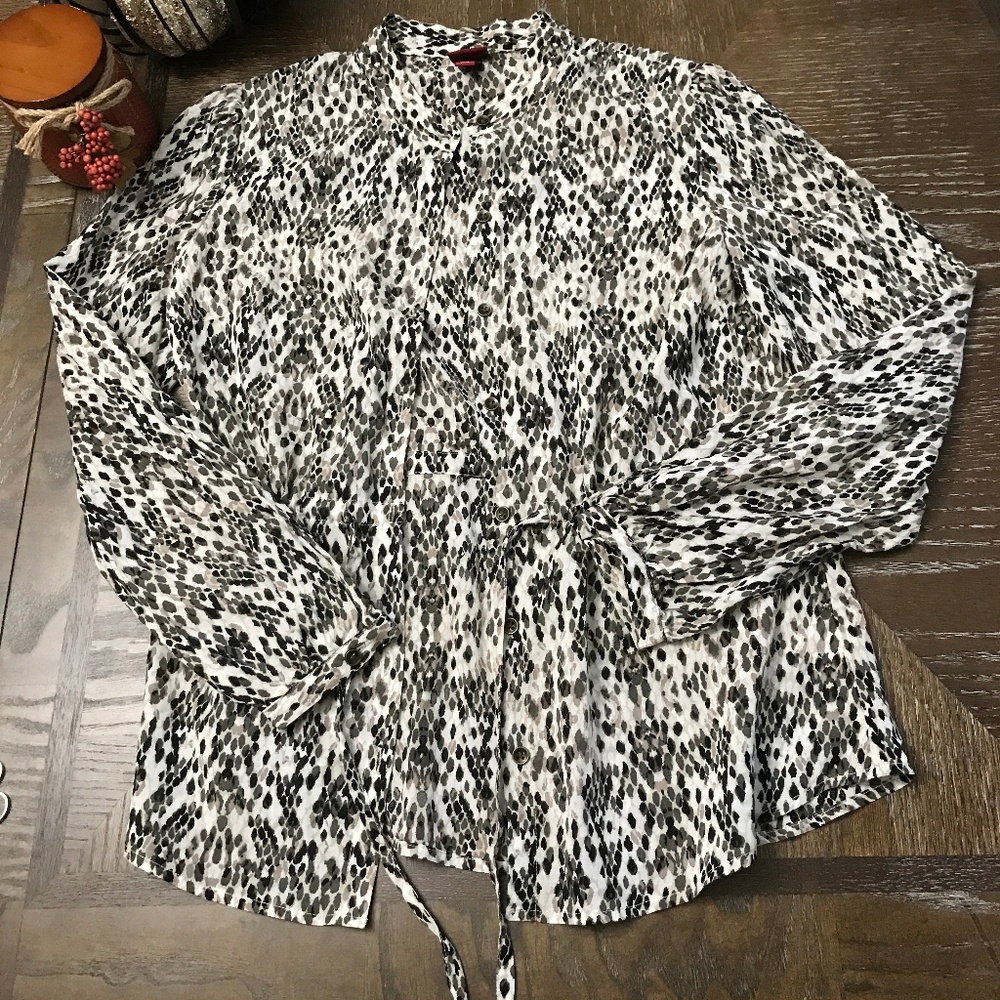 Merona Cinch Waist Blouse